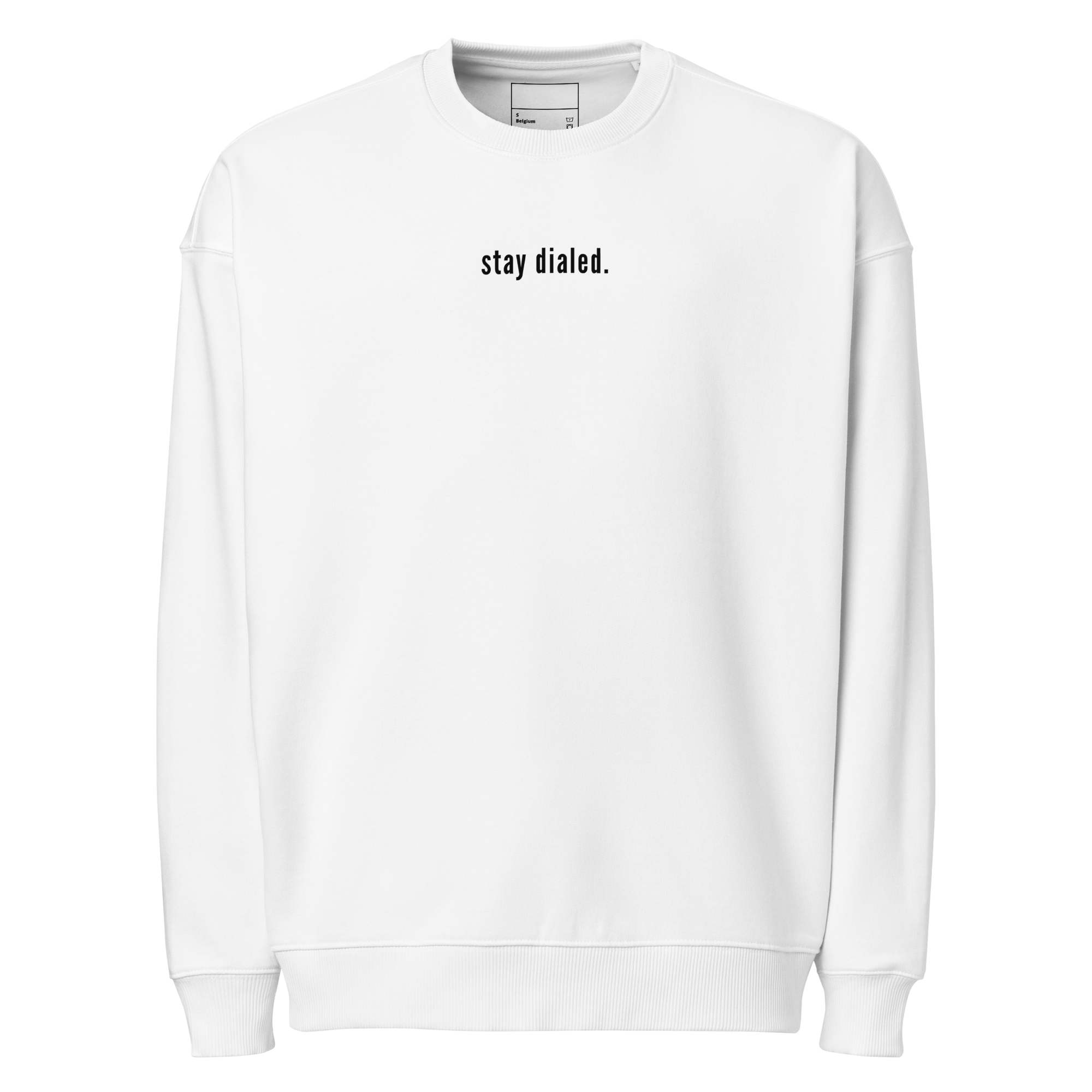 The Statement Oversized Crew (cuffed)